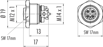 99 4432 402 04 binder Sensor-Aktor Rundsteckverbinder Bild 2