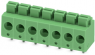 Leiterplattenklemme, 7-polig, RM 5 mm, 0,14-2,5 mm², 16 A, Federklemmanschluss, grün, 1792915