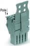 1-Leiter-Federleiste, 13-polig, RM 5.2 mm, 0,75-4,0 mm², AWG 18-12, gerade, 24 A, 690 V, Push-in, 2022-113/146-000