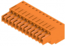 Buchsenleiste, 12-polig, RM 3.5 mm, gerade, orange, 1690290000