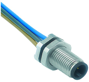 Sensor-Aktor Kabel, M5-Flanschstecker, gerade auf offenes Ende, 3-polig, 0.2 m, 1 A, 09 3105 86 03