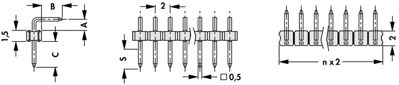 10062648 Fischer Elektronik PCB Connection Systems Image 3