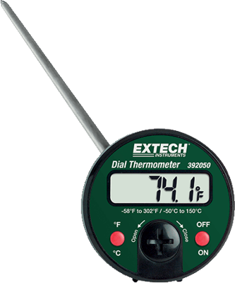 392050 Extech Thermometer, Anzeigegeräte