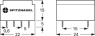 Print-Transformator, 0.35 VA, 18 V, 19 mA, SPK 00318