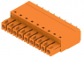 Buchsenleiste, 9-polig, RM 3.81 mm, gerade, orange, 1969160000