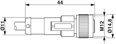 1406324 Phoenix Contact Sensor-Aktor Kabel Bild 2