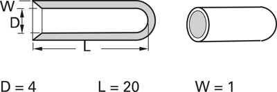 DERAY-IOK 4X20/1,0 TRANSPARENT DSG-CANUSA Isolierschläuche