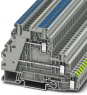 Schutzleiter-Reihenklemme, Schraubanschluss, 0,14-6,0 mm², 5-polig, 30 A, 6 kV, grau, 3214361