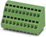 Leiterplattenklemme, 10-polig, RM 5.08 mm, 0,2-2,5 mm², 12 A, Federklemmanschluss, grün, 1891742
