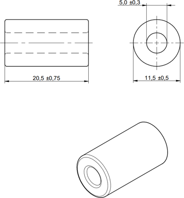 74270031 Würth Elektronik eiSos Ferrite cable cores Image 2