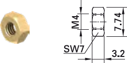 22.6509 Stäubli Electrical Connectors Muttern, Scheiben, Ringe