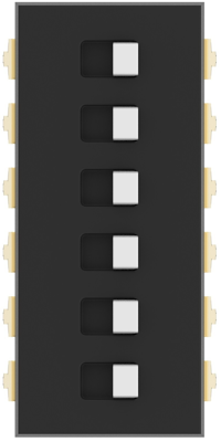 1825360-4 Alcoswitch Slide Switches and Coding Switches Image 3