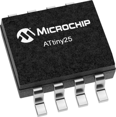 ATTINY25V-10SSU Microchip Microcontroller