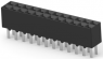 Buchsenleiste, 24-polig, RM 2.54 mm, gerade, schwarz, 1-534998-2