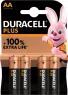 PLUS-AA K4 Duracell Rundzellen, 9V-Blöcke