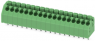 Leiterplattenklemme, 18-polig, RM 3.5 mm, 0,2-1,5 mm², 8 A, Federklemmanschluss, grün, 1985124
