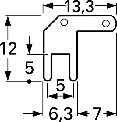 378708.68 Vogt Flachstecker