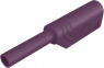 2 mm Stecker, Lötanschluss, 0,5-1,0 mm², CAT III, violett, MST S WS 30 AU VI