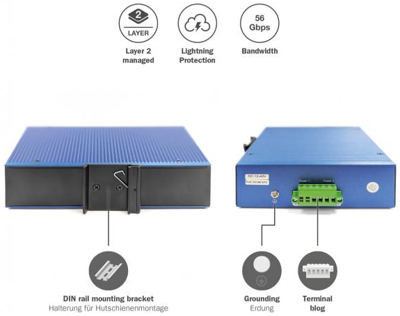 DN-651158 DIGITUS ETHERNET-Switches Bild 3