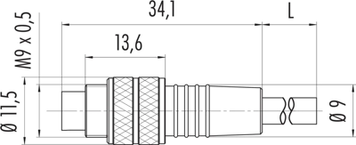 79 1451 215 03 binder Sensor-Aktor Kabel Bild 2