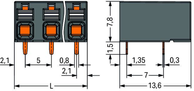 2086-3203/300-000 WAGO PCB Terminal Blocks Image 5