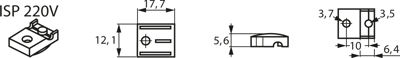 10146977 Fischer Elektronik Halbleiterfassungen, Halterungen Bild 2