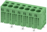 Leiterplattenklemme, 7-polig, RM 7.5 mm, 0,2-10 mm², 41 A, Federklemmanschluss, grün, 1719367