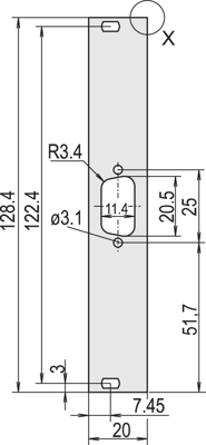 30118-348 SCHROFF Gehäusezubehör