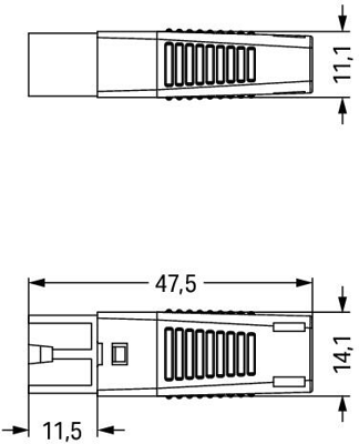 893-1012 WAGO Gerätesteckverbinder Bild 2