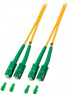 Duplex-Jumper, SC auf SC, 0.5 m, OS2, Singlemode 9/125 µm