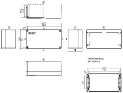 1306070000 Weidmüller General Purpose Enclosures Image 2