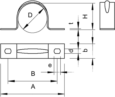 1017837 OBO Bettermann Cable Holders Image 2