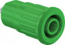 4 mm Buchse, Lötanschluss, Einbau-Ø 12.2 mm, CAT III/CAT IV, grün, 49.7091-25