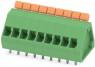 Leiterplattenklemme, 9-polig, RM 3.81 mm, 0,14-1,5 mm², 12 A, Federklemmanschluss, grün, 1747944
