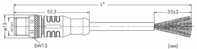 756-1503/060-200 WAGO Datenkabel Bild 2