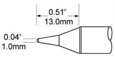 STV-CNL10 METCAL Lötspitzen, Entlötspitzen und Heißluftdüsen Bild 3