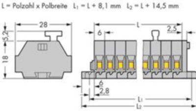 261-108/331-000 WAGO Reihenklemmen Bild 2