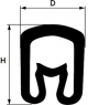 PVC Kabelmarkierer, Aufdruck "0", (B x H) 11 x 16.5 mm, max. Bündel-Ø 16 mm, gelb, 61820300