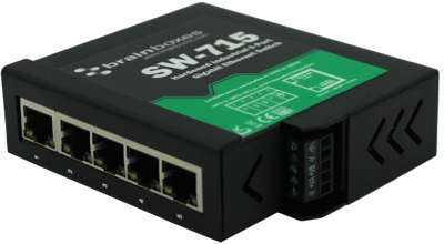 SW-715 BRAINBOXES ETHERNET-Switches Bild 2