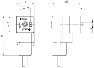 12265 Hirschmann Automation and Control Sensor-Aktor Kabel