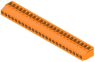 Leiterplattenklemme, 24-polig, RM 5.08 mm, 0,08-6,0 mm², 20 A, Schraubanschluss, orange, 2432130000