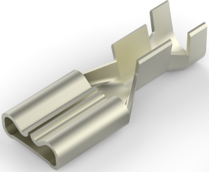 Unisolierte Flachsteckhülse, 4,75 x 0,81 mm, 0,51 bis 1,31 mm², AWG 20 bis 16, Stahl, vernickelt, 1742883-1