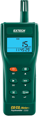 CO260 Extech Anemometer, Gas- und Druckmessgeräte