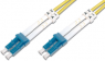 LWL-Patchkabel, LC auf LC, 10 m, OS2, Singlemode 9/125 µm