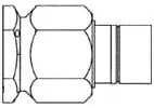 1050794-1 AMP Koaxialsteckverbinder