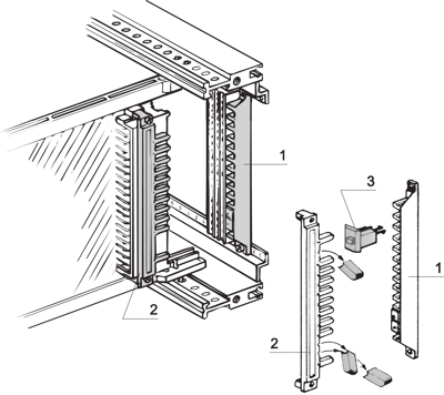 60800-123 SCHROFF Gehäusezubehör