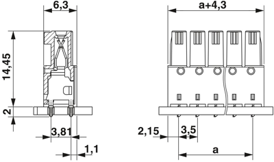 1830809 Phoenix Contact PCB Connection Systems Image 2