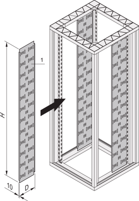 23117-026 SCHROFF Accessories for Enclosures