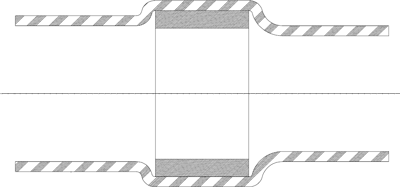 690965-000 Raychem Stoßverbinder