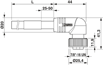 1416555 Phoenix Contact Sensor-Aktor Kabel Bild 3